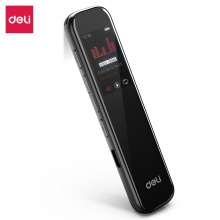 得力75611數碼錄音筆（深灰色）（支）